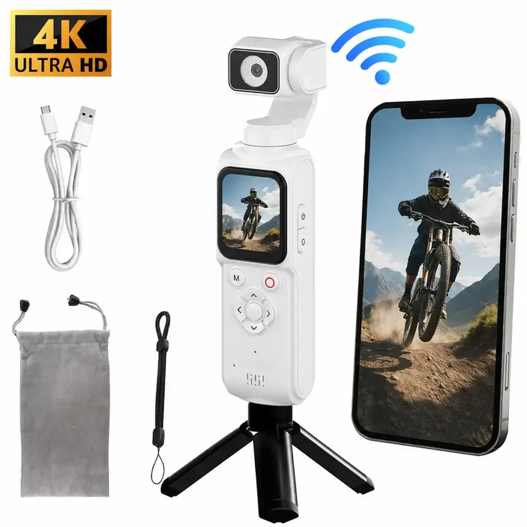 4K Handheld Gimbal Camera