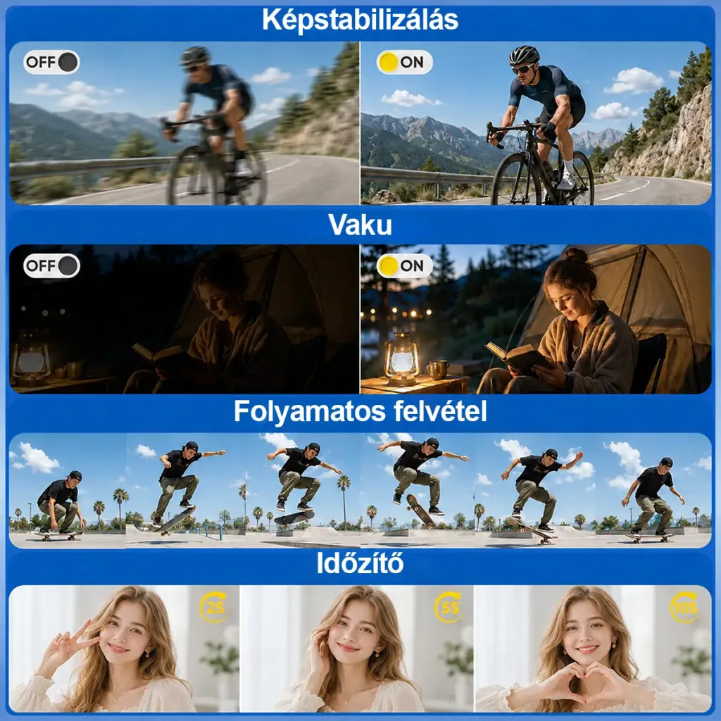 4K Handheld Gimbal Camera