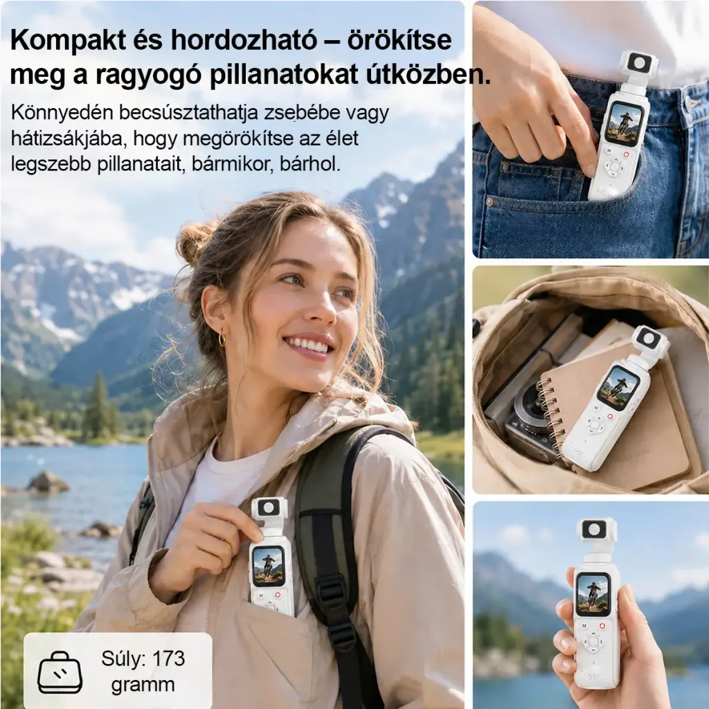 4K Handheld Gimbal Camera