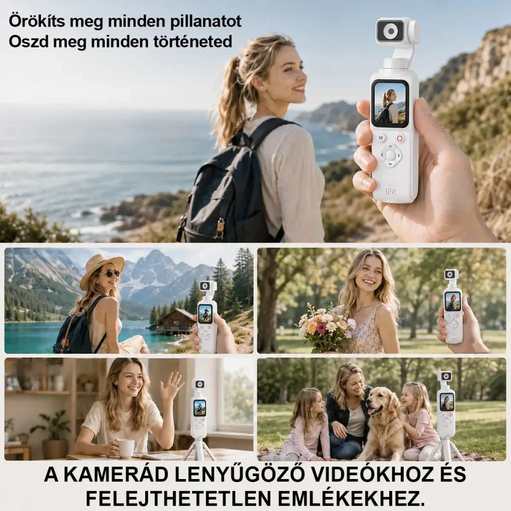 4K Handheld Gimbal Camera