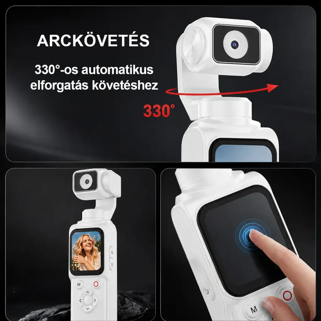 4K Handheld Gimbal Camera