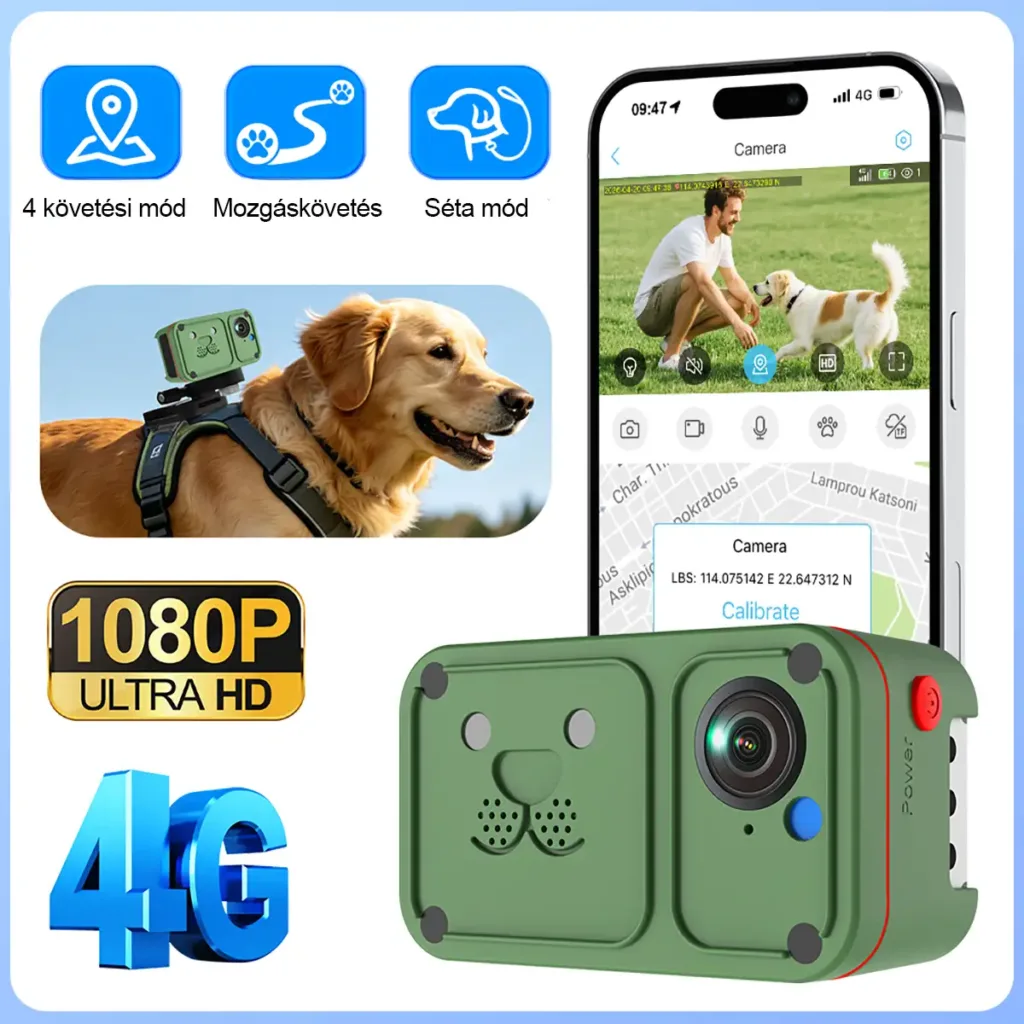 RobiCam PC05-2M 4G GPS camera for dogs
