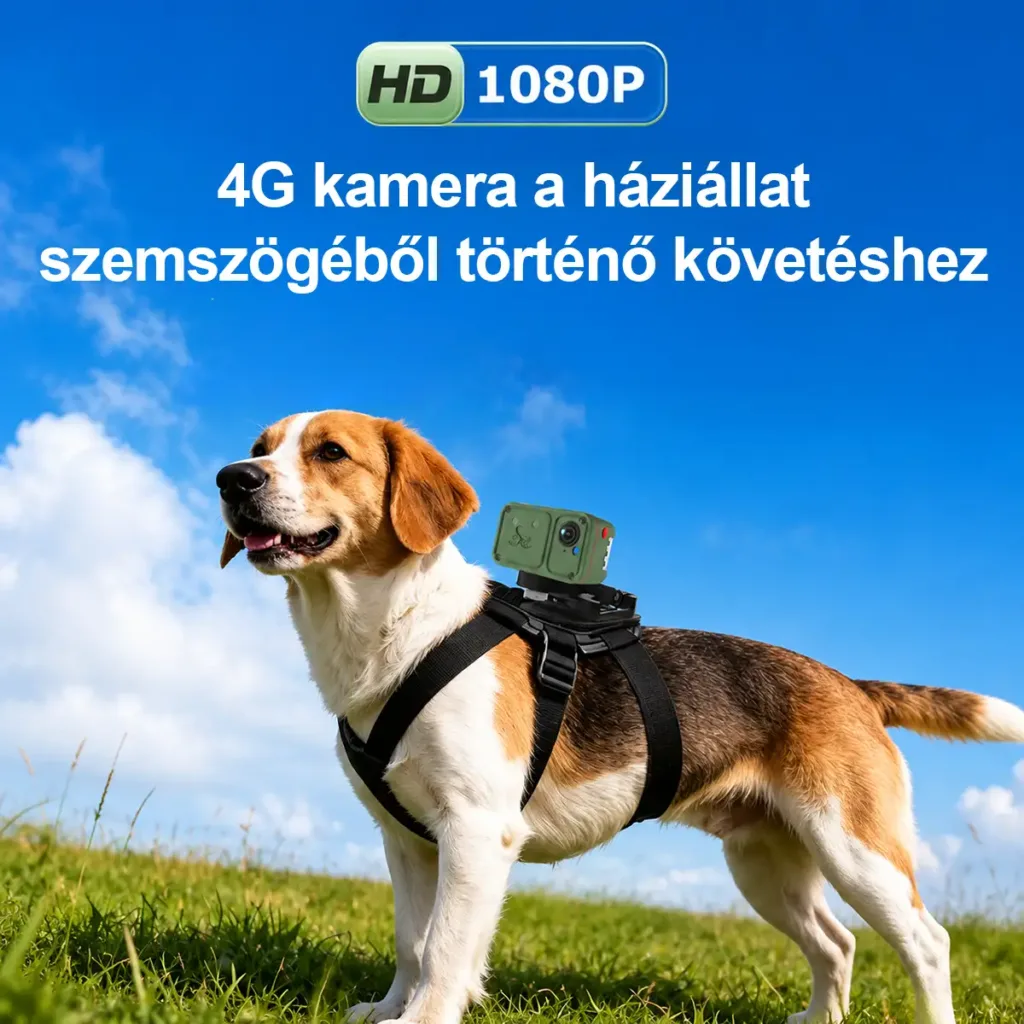 RobiCam PC05-2M 4G GPS camera for dogs