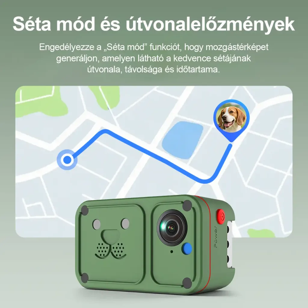 RobiCam PC05-2M 4G GPS camera for dogs