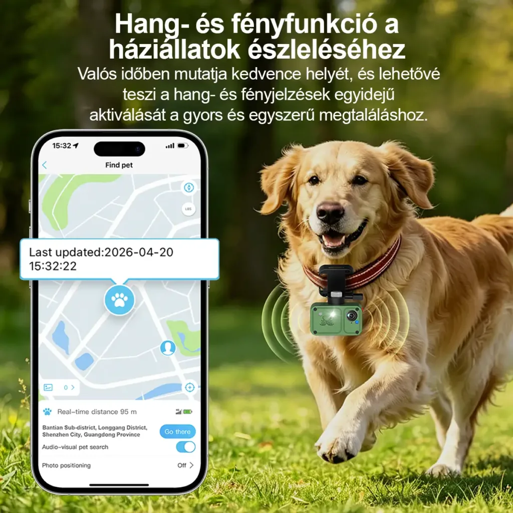 RobiCam PC05-2M 4G GPS camera for dogs