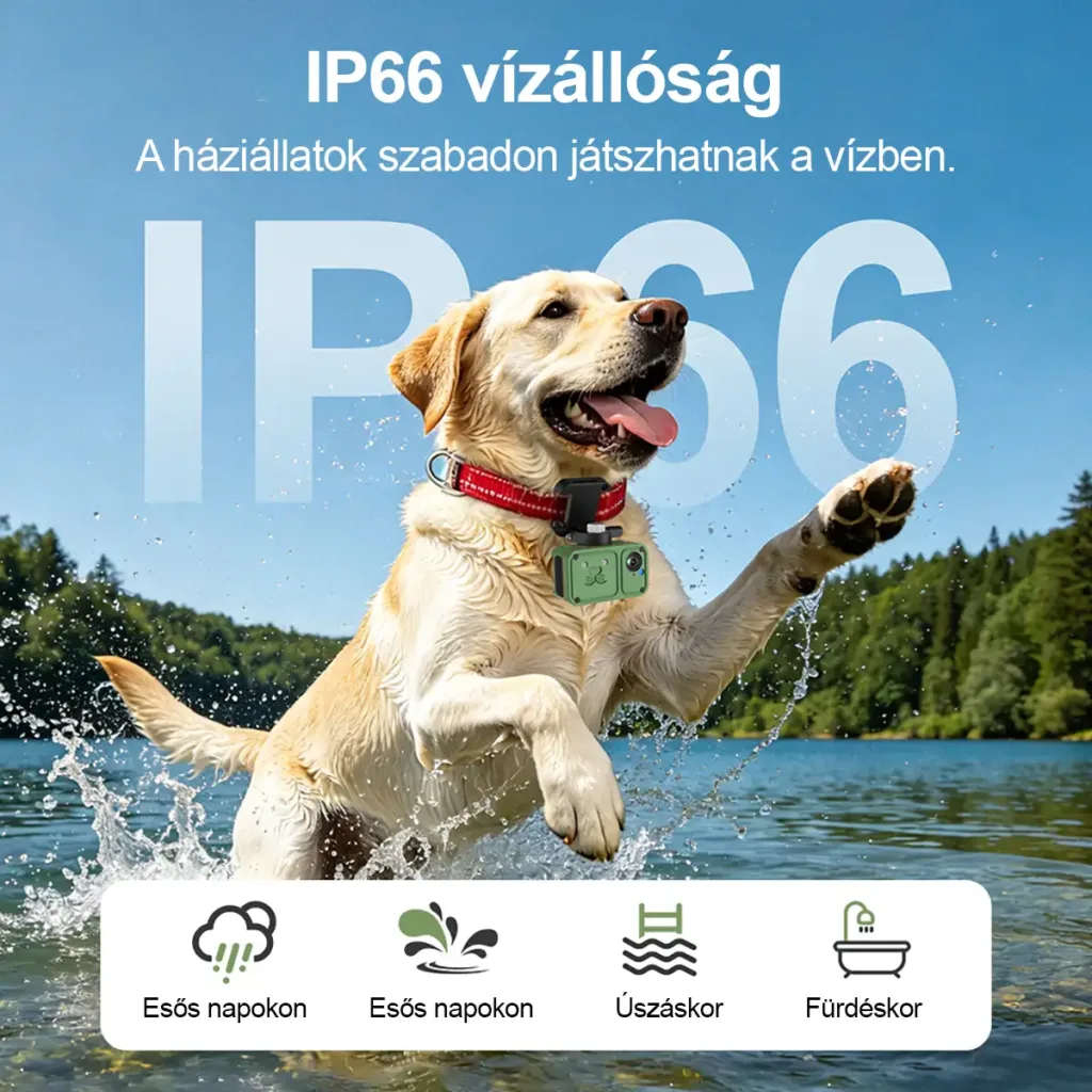 RobiCam PC05-2M 4G GPS camera for dogs