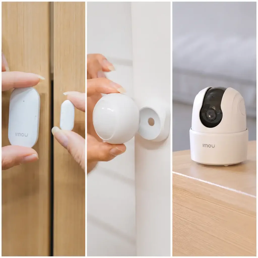 Imou Home Alarm Kit parts