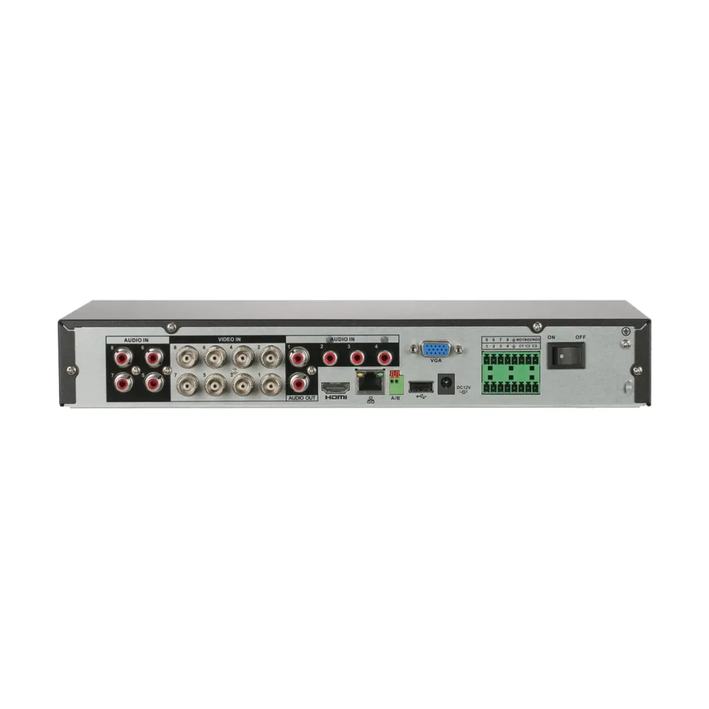 Dahua XVR5108HE-I3/T – 8 csatornás, 5MP-es WizSense DVR AcuPick, SMD Plus és 8/3 riasztási I/O funkcióval
