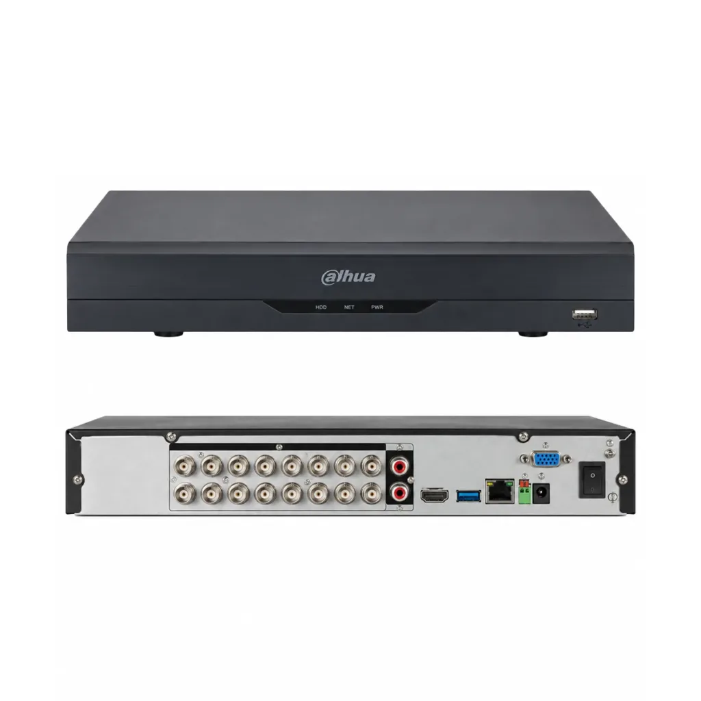 Dahua XVR5116H-4KL-I3 – 16 csatornás 4K WizSense DVR QuickPick 2.0-val, SMD Plus-szal és akár 32 IP kamerával