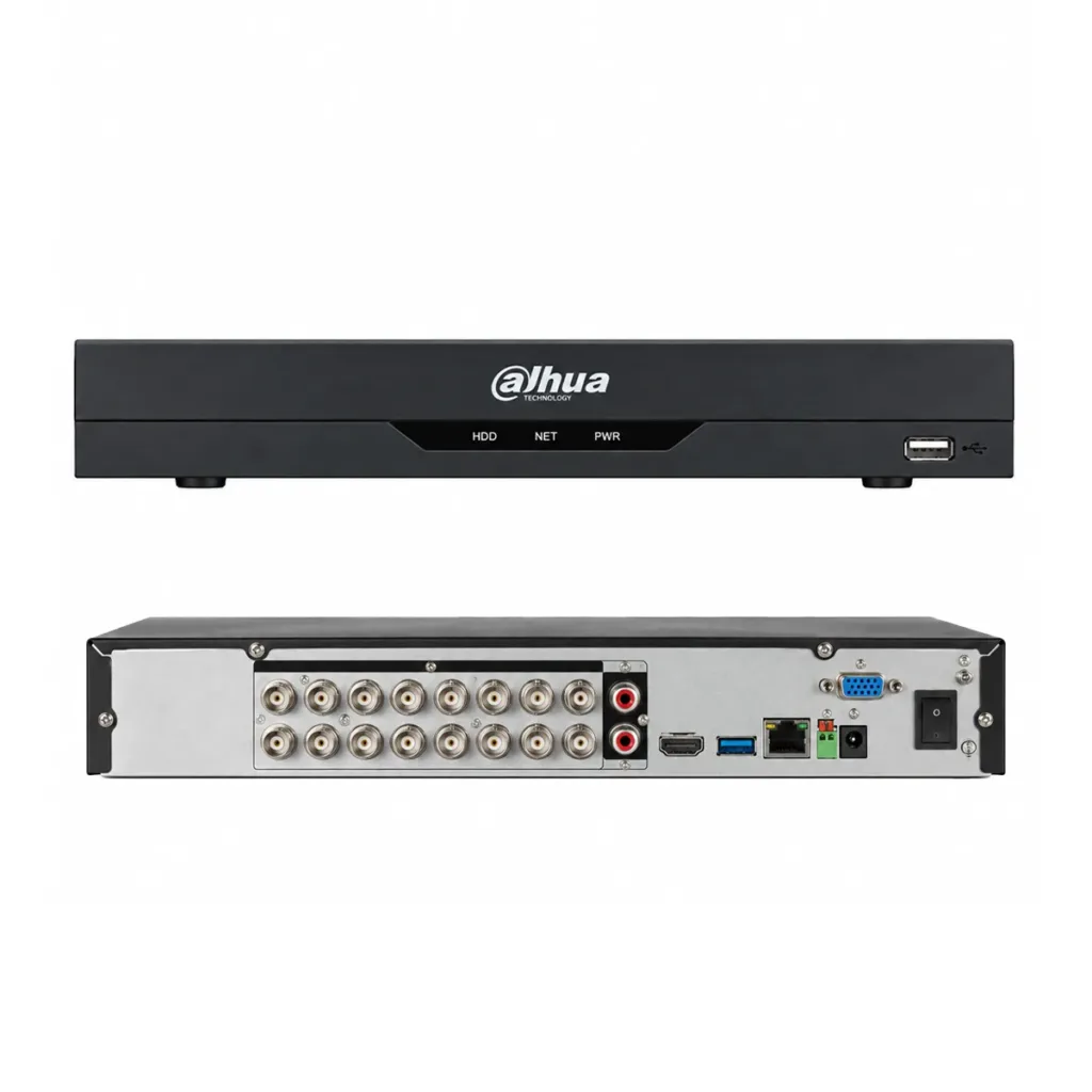 Dahua XVR5116H-4KL-I3 – 16 csatornás 4K WizSense DVR QuickPick 2.0-val, SMD Plus-szal és akár 32 IP kamerával