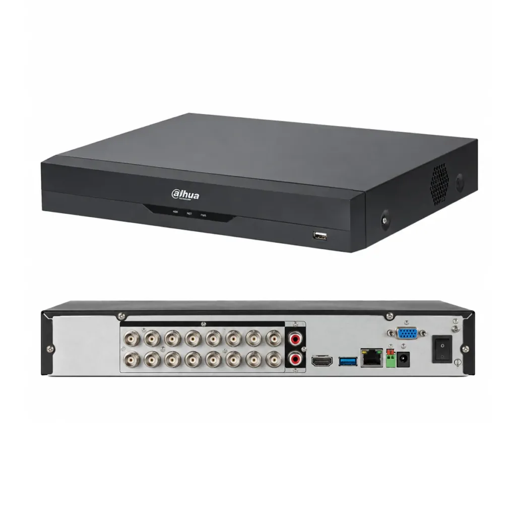 Dahua XVR5116H-4KL-I3 – 16 csatornás 4K WizSense DVR QuickPick 2.0-val, SMD Plus-szal és akár 32 IP kamerával