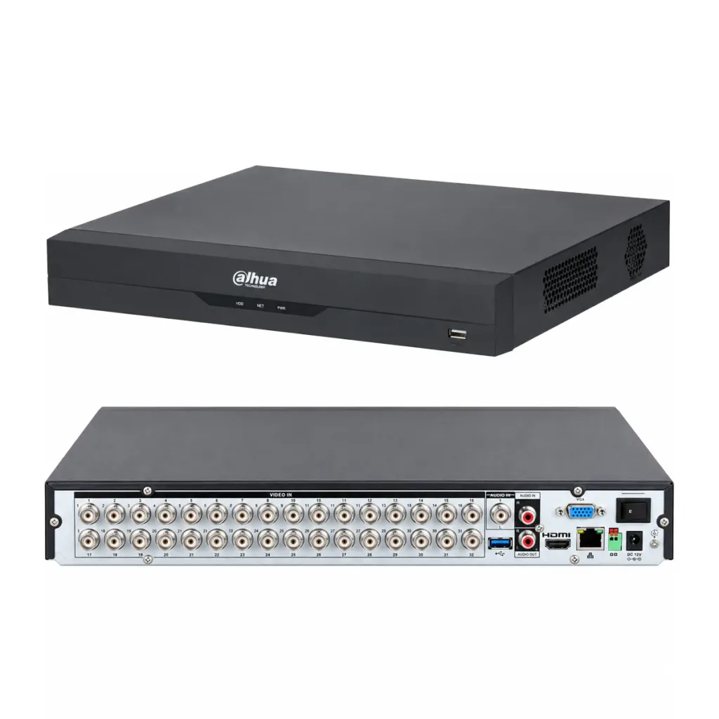 Dahua XVR5232AN-I3/T - 32 csatornás 5MP WizSense DVR AcuPick funkcióval, SMD Plus-szal és 2 SATA meghajtóval, meghajtónként akár 16 TB-ig