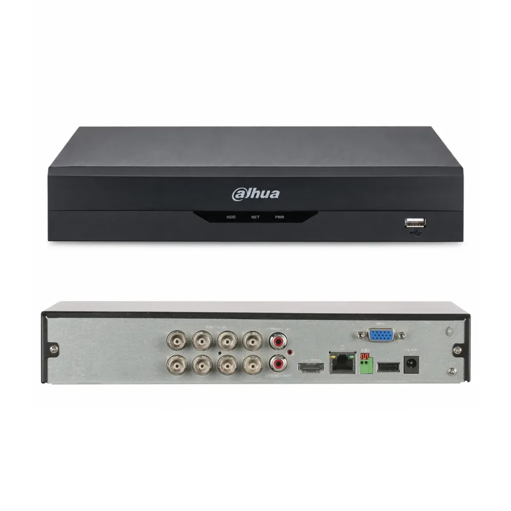 Dahua XVR5108HS-I3/T – 8 csatornás 5MP WizSense DVR AcuPick, SMD Plus és kétirányú koaxiális audio funkciókkal