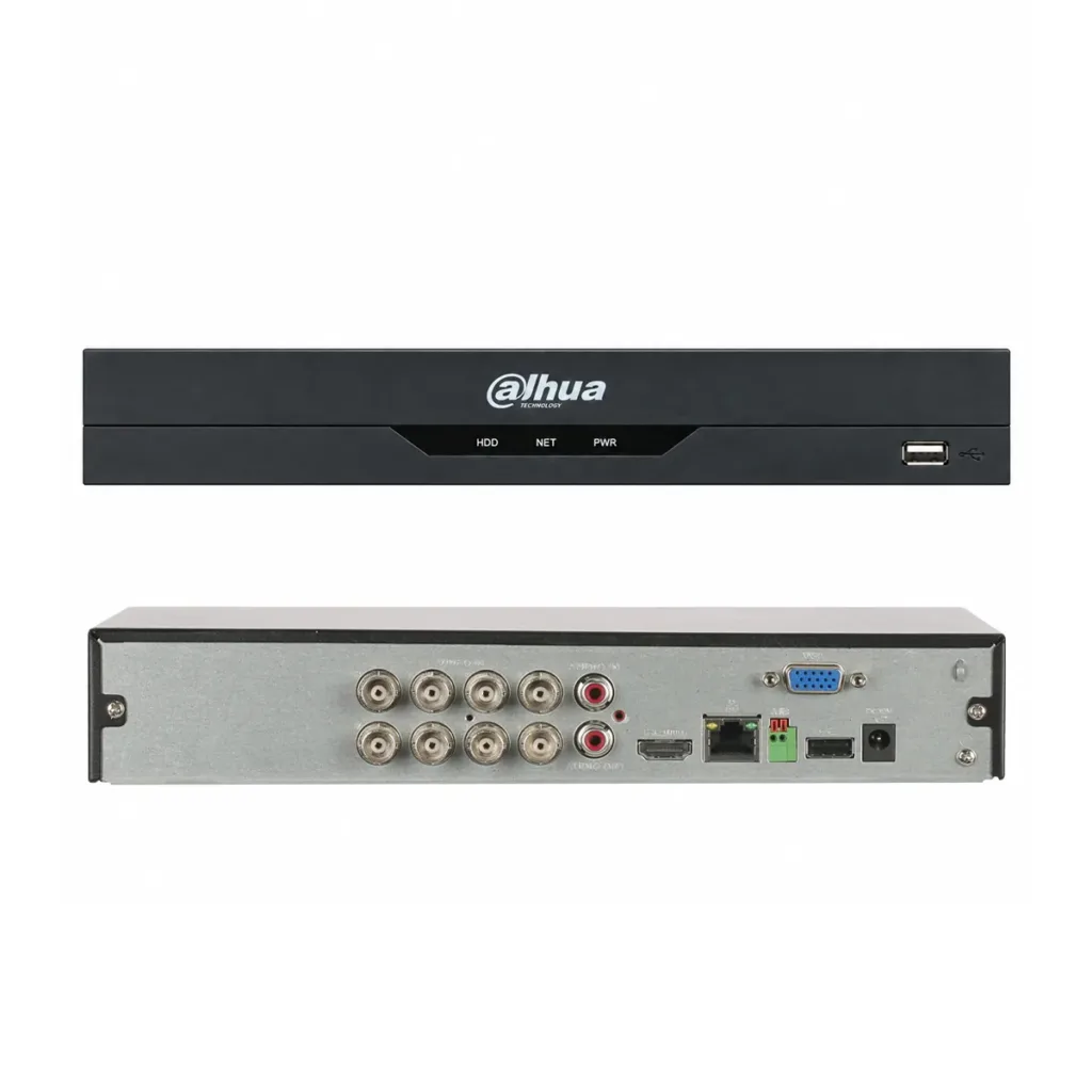 Dahua XVR5108HS-I3/T – 8 csatornás 5MP WizSense DVR AcuPick, SMD Plus és kétirányú koaxiális audio funkciókkal