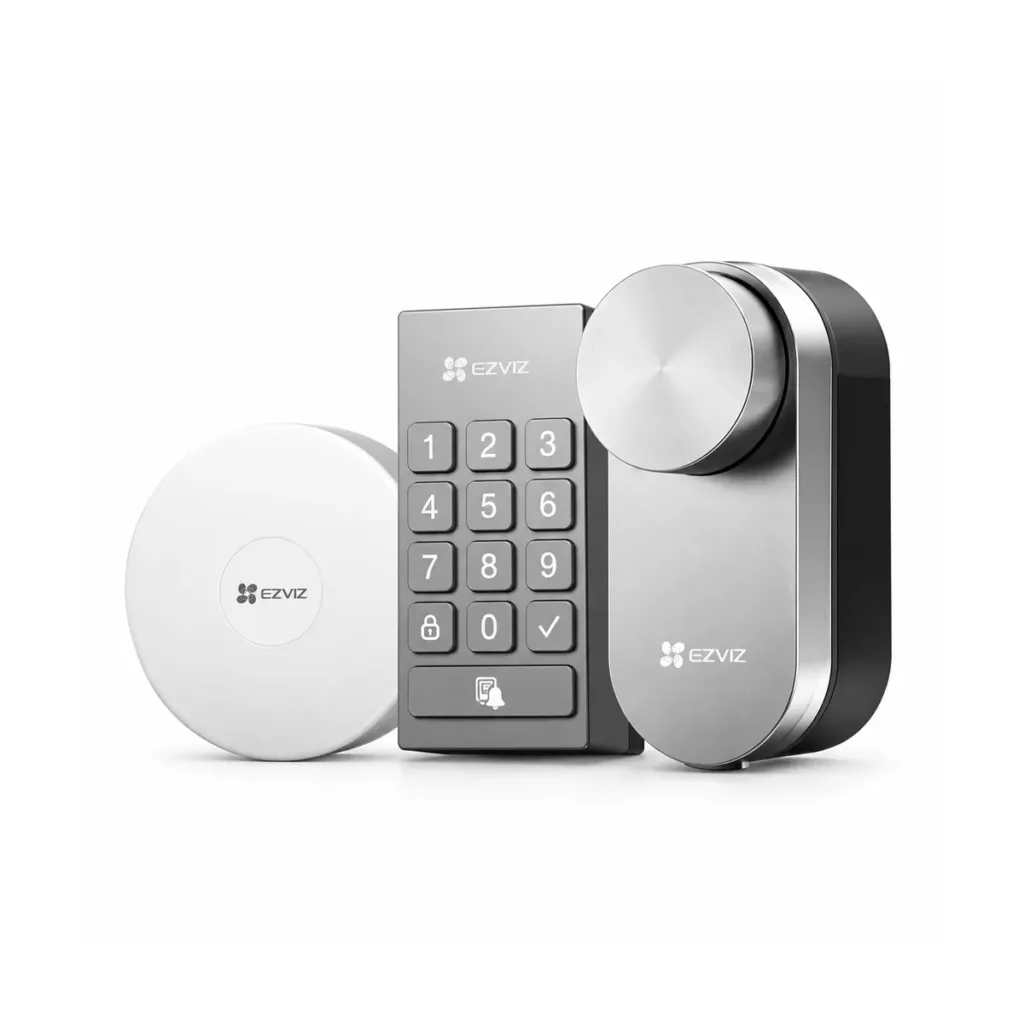 EZVIZ DL01 Pro Kit – Okoszár készlet billentyűzettel és A3-R200 Wi-Fi/ZigBee Hub-bal