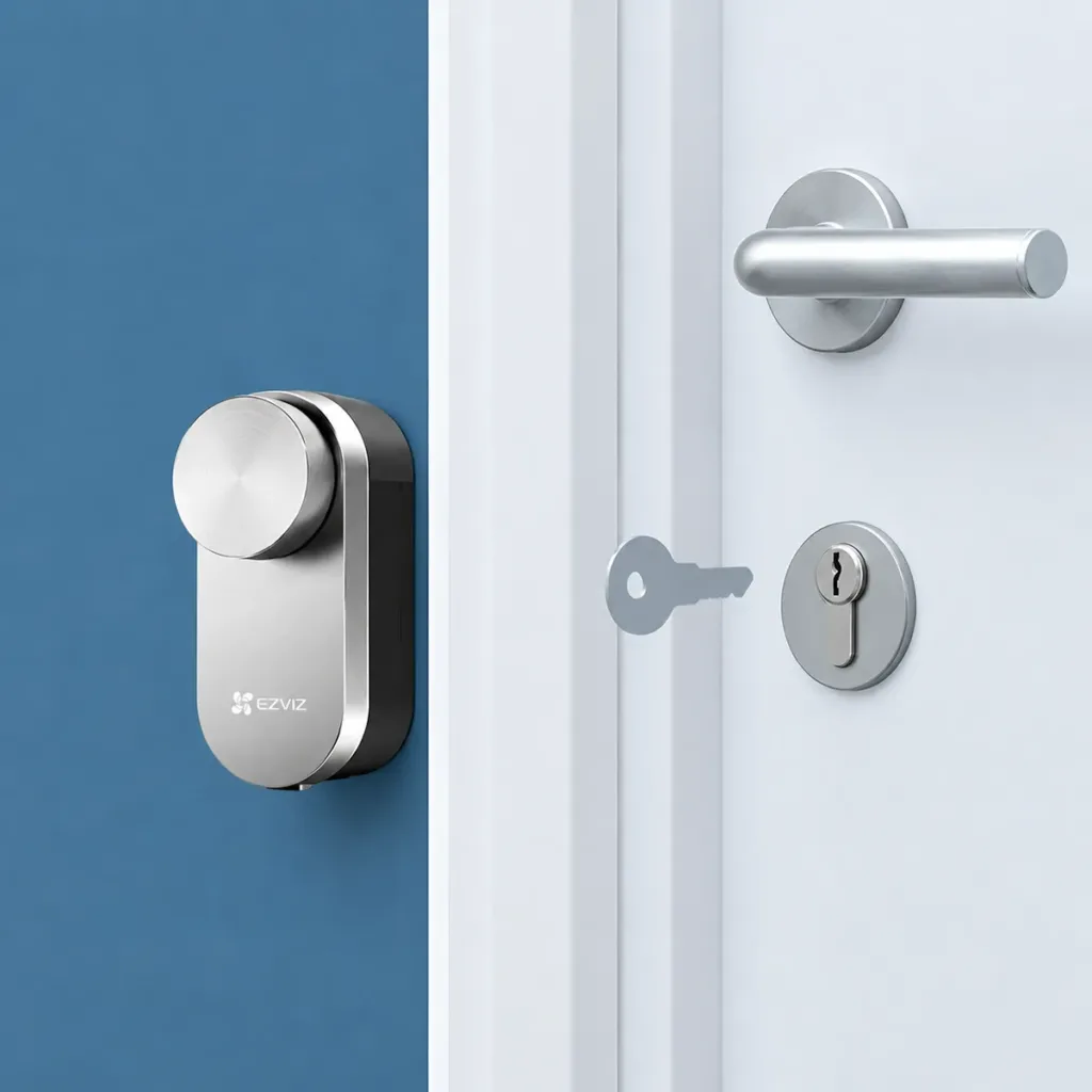 EZVIZ DL01 Pro Kit – Okoszár készlet billentyűzettel és A3-R200 Wi-Fi/ZigBee Hub-bal