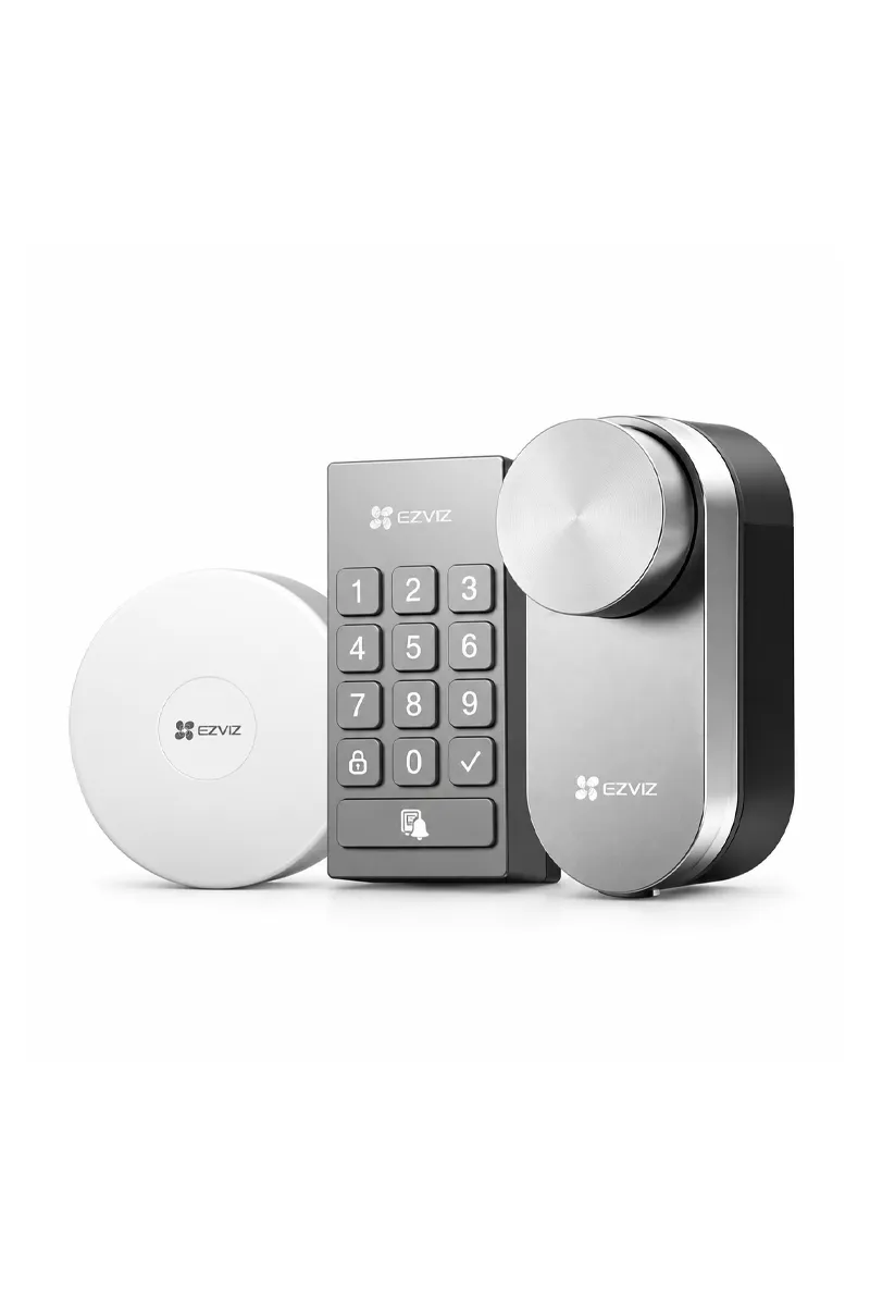 EZVIZ DL01 Pro Kit main EZVIZ DL01 Pro Kit – Okoszár készlet billentyűzettel és A3-R200 Wi-Fi/ZigBee Hub-bal