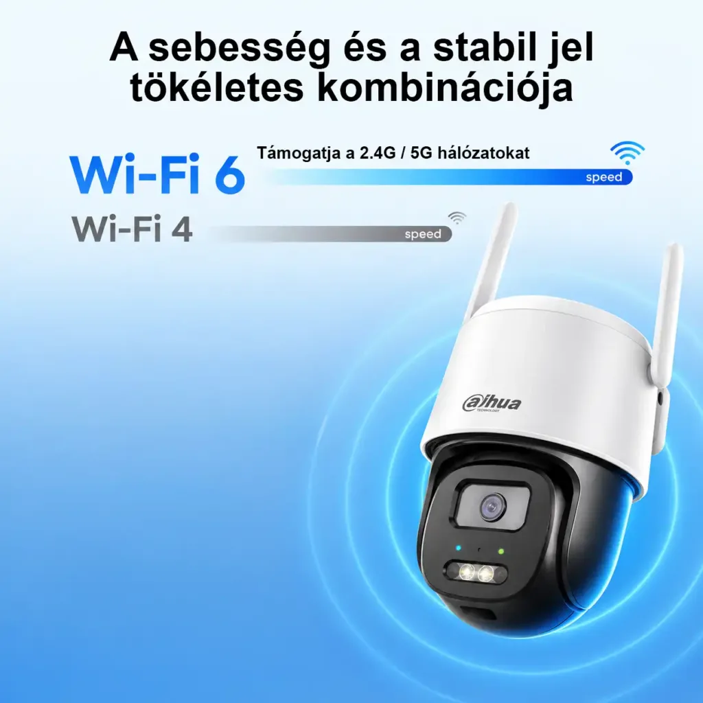 Dahua APOLLO BP5E 5MP Wi-Fi napelemes PT kamera 10 000 mAh akkumulátorral, AI-érzékeléssel és színes éjjellátóval