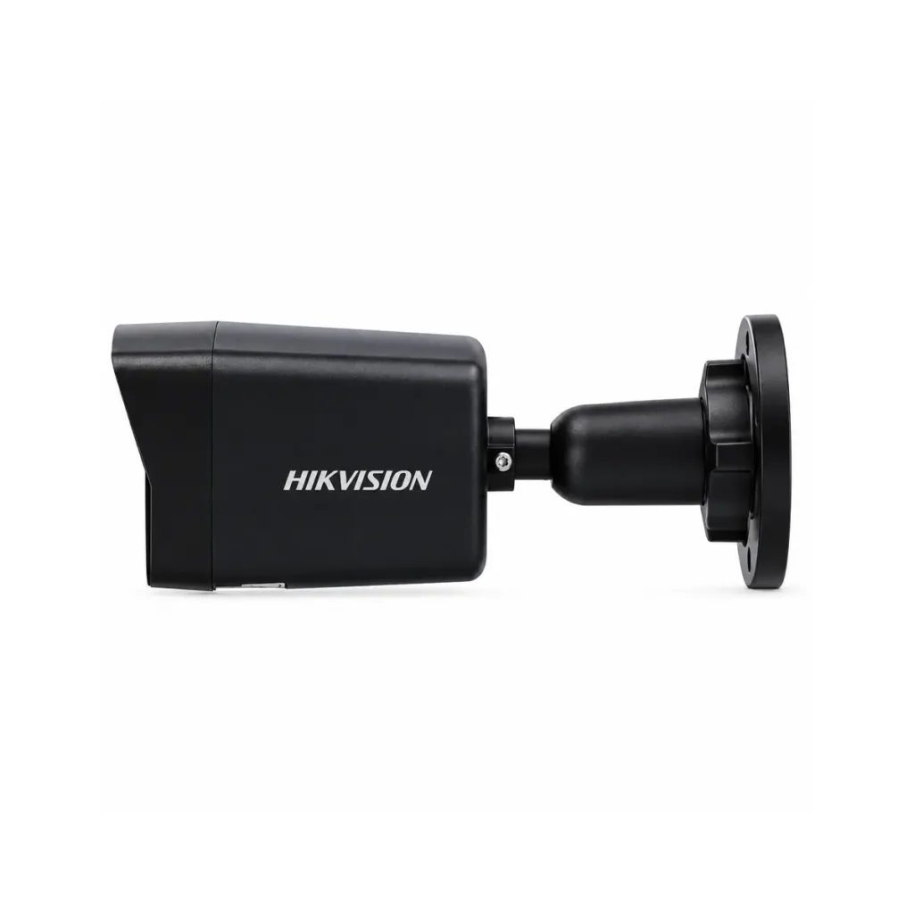 Hikvision DS-2CD1043G2-LIU FEKETE 4MP IP PoE kamera intelligens hibrid világítással, AI-érzékeléssel és mikrofonnal, 2,8 mm
