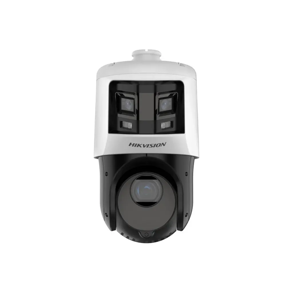 Hikvision DS-2SE4C425MWG-E/26 – Professzionális dupla IP PTZ kamera TandemVu 10MP (6MP+4MP), 25x optikai zoom, ColorVu, DarkFighter, AcuSense AI, 180° panoráma, éjjellátó látás akár 100 m-ig, PoE+, IP66