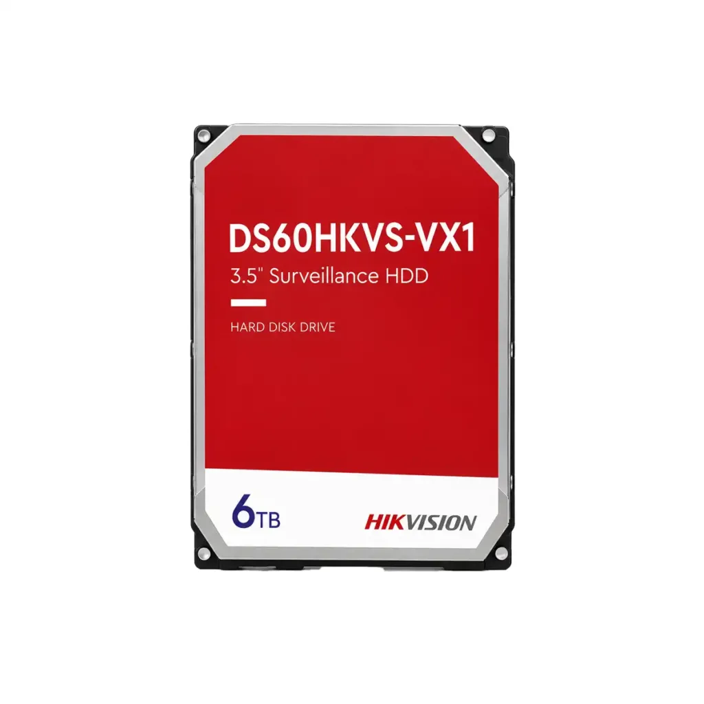 Hikvision DS60HKVS-VX1 6TB - merevlemez videómegfigyeléshez, NVR/DVR/XVR, 24/7