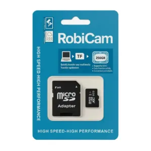 RobiCam SD-256 – 256 GB-os memóriakártya, 10-es osztályú, U3